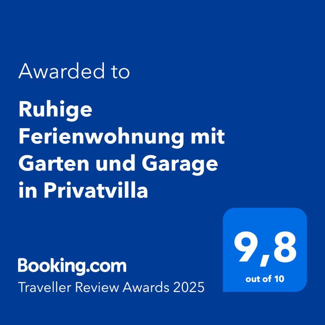 Ruhige Ferienwohnung Mit Garten Und Garage In Privatvilla مارلينغو المظهر الخارجي الصورة
